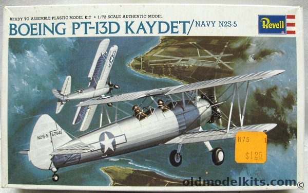 Revell 1/72 Boeing PT-13D Kaydet N2S-5, H649 plastic model kit